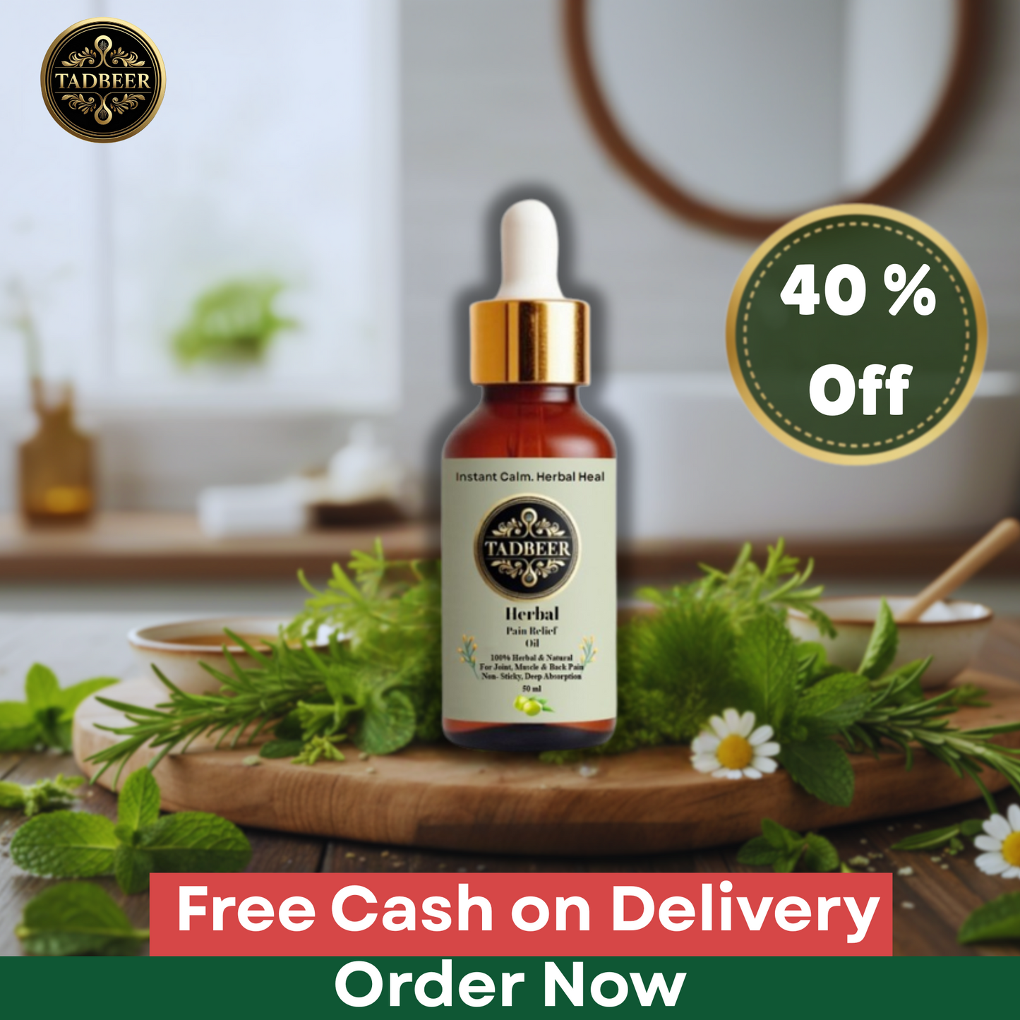 Herbal Pain Relief Oil