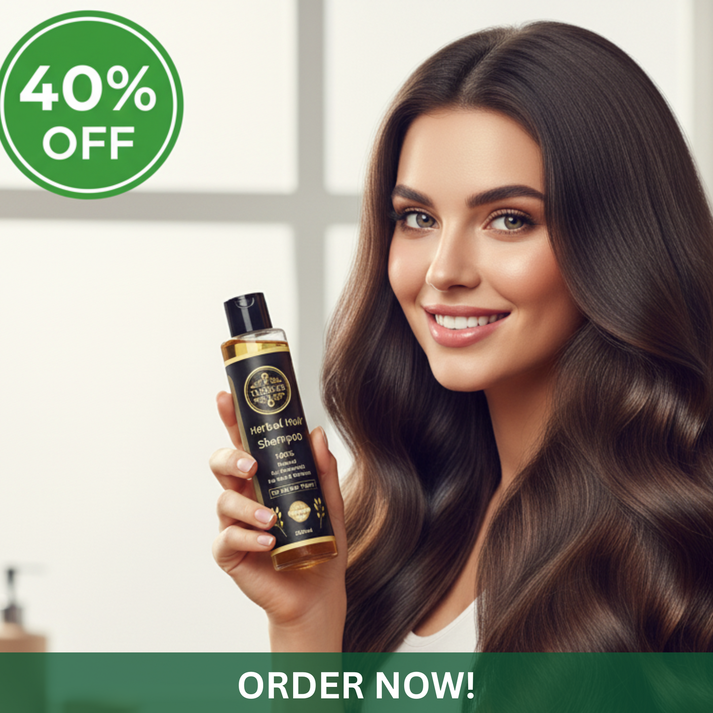 Pack of 2-Herbal Hair Oil + Herbal Shampoo (200 ml) 40% Off